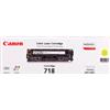 Canon CRG-718 Y cartuccia toner 1 pz Originale Giallo
