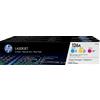 HP Confezione da 3 cartucce originali di toner ciano/magenta/giallo LaserJet 126A