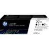 HP Confezione da 2 cartucce toner nero originale ad alta capacità LaserJet 201X