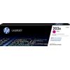 HP Cartuccia toner magenta originale LaserJet 203A