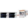HP Value Pack nero / ciano / magenta / giallo / Bianco 131A MCVP 01