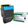 Lexmark 71B20C0 cartuccia toner 1 pz Originale Ciano