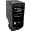 Lexmark 74C2SY0 cartuccia toner 1 pz Originale Giallo