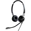 Jabra Biz 2400 II QD Duo NC Auricolare Cablato A Padiglione Ufficio Nero Argento