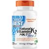 Doctor's Best Vitamina naturale K2 MK7 con MenaQ7, 100mcg - 60 vcaps
