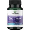 Swanson Citrato di zinco, 50mg - 60 caps