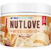 Allnutrition Nutlove, Crema di Arachidi al Cioccolato Bianco - 500g