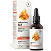 Aura Herbals - Vitamina D3 Forte 2000 IU con MCT, 50 ml