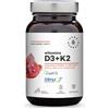 Aura Herbals - Vitamina D3 2000 IU, 50 mcg + K2 (90 capsule)