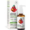 Aura Herbals - Vitamina D3 2000 IU + K2 Vegana (50 ml)