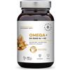 Aura Herbals - Omega+ con Vitamina D3 2000 UI e Vitamina K2 (60 capsule molli)