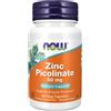NOW,NOW Foods Zinco Picolinato, 50mg - 60 vcaps