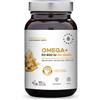 Aura Herbals - Omega+ con Vitamina D3 800 UI per bambini (60 capsule twist-off)