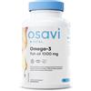Osavi Olio di Pesce Omega-3 Distillato Molecularmente, 1000mg - 60 capsule molli