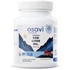 Osavi Olio di fegato di merluzzo norvegese in capsule morbide, 1000mg (limone) - 60 capsule morbide
