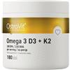 OstroVit - Omega 3 D3+K2 (180 capsule)