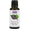NOW Foods Olio essenziale, Lavanda & Tea Tree Oil - 30 ml.
