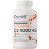 Ostrovit - Vitamina D3 4000 + K2 - 100 compresse