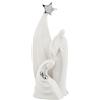 BONGELLI PREZIOSI Presepe Nativita' Bianco 37cm Natale Marmorino