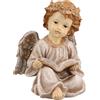 TIMSTOR - Angelo Putto con Libro LED Decorazione Natalizia 17cm Resina