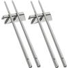 WMF Nuova Bacchette Sushi Set 2 Pezzi 23,5cm Acciaio Inox Cromargan 18/10
