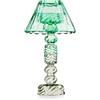 EMÒ ITALIA Luxor Round Candeliere in Vetro Grande con Paralume Tiffany 26cm