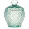 EMÒ ITALIA Convivium Scatola Porta Oggetti Verde 11X8cm Vetro