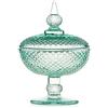 EMÒ ITALIA Convivium Alzata Scatola Porta Oggetti Verde 18X12,5cm Vetro