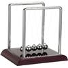 PATIKIL s Cradle, Pendolo Di 5 Bilance Balls Toy Da Scrivania Gravity Ball Divertente E Cool Per Toy Di Fisica Adulti Scienza Uomini Ornamento Ufficio Regalo Per Casa, Rosso,
