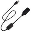 Yowfond 1 adattatore USB C a 12 V per presa accendisigari per auto, 60 cm, adattatore USB C per fotocamera Dash, DVR, GPS e registratore di guida
