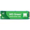 Western Digital WD Green SN350 da 1 TB, NVMe SSD - Gen3 PCIe, QLC, M.2 2280, con velocità di lettura da 3,200 MB/s