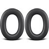 SOULWIT Cuscinetti Auricolari Ricambio per Vic Firth DB23/SIH2/VXHP0012 Cuffie, Padiglioni con Schiuma Ad Alta Densità - Nero