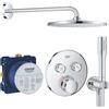SET DOCCIA GROHE GROHTHERM SMARTCONTROL EUPHORIA RAINSHOWER MONO 310 CROMATO