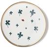 Bitossi Home La Tavola Scomposta Piatto Quadrifoglio e Coccinella Bitossi Home