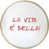 Bitossi Home La Tavola Scomposta Piatto La Vita è Bella Bitossi Home