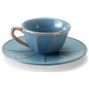 Bitossi Home Vintage Tazza caffè con piatto Carta da zucchero Bitossi Home