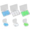 MUNSKT 12 Paia Tappi Orecchie Silicone, A Cancellazione Di Rumore E Impermeabili Per Dormire, Nuotare, Viaggiare, Protezione Dell'udito Morbida, Confortevole E Modellabile
