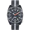 Breil, Collezione Manta Seeker, Orologio Uomo, Orologio Solo Tempo al Quarzo con Cassa in Acciaio IP Gun, Cinturino in Canvas e Chiusura ad Ardiglione, WR 20 ATM, Idea Regalo Uomo