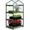 Plonos Mini serra per balcone pellicola 3 ripiani 125x69x49 cm