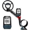 SUNPOW Metal Detector Ricaricabile per Adulti e Bambini - Rilevatore Oro 4 Modalità con Bobina 8 Impermeabile IP68 - Batteria 20H con LCD Retroilluminato - OTMD17