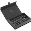 PARKER Gift Set sfera M + stilografica M IM Black Edition CT Parker