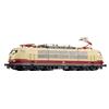 ROCO 62600 103 232-5 TEE beige/rosso telaio nero, cabina lunga senza carenatura