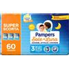 FATER SpA PAMPERS SOLE LUNA TRIO MIDI 60 PEZZI