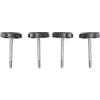 Riloer Set di bottoni a scomparsa con ago per Je-ep Wrangler JK 2007-2018, codice articolo: 55176198, 55177242AB, TJ 55176198, 55397132AB, 55397130AA