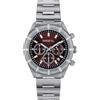 Breil, Collezione B 12 H, Orologio Uomo con Bracciale in Acciaio Satinato, Resistente all'Acqua, Quadrante con Effetto Sunray, Movimento al Quarzo TMI VD53, Cassa 42 mm, Chiusura con Pulsanti