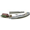 Tomytec Kencore 060-2 Station E2 piattaforma curva all'interno C280 Diorama 3...