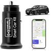 Puiseno Peilsender Auto, [MFi-certificato] Caricatore rapido 2 in 1 per auto 20 W con trasmettitore GPS per auto, compatibile con l'app Apple Find My, Plug & Play (non adatto per telefoni Android)