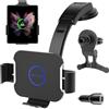Olycism Supporto per cellulare da 15 W, Dual Coils, per Samsung Z Fold 7/6 5/4/3, intelligente senza fili, per prese d'aria, cruscotto, per Samsung Galaxy Z Fold7/6/5/4/3/2