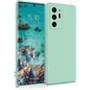 MyGadget Cover per Samsung Galaxy Note 20 Ultra - Custodia Protettiva in Silicone Morbido - Case TPU Flessibile - Ultra Protezione Antiurto & Antiscivolo Verde Menta