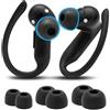 WC TipZ Powerbeats Pro 2 - Gommini auricolari in memory foam compatibili con Beats Powerbeats Pro 2 di Wicked Cushions | Comfort migliorato, vestibilità sicura e isolamento acustico | Black
